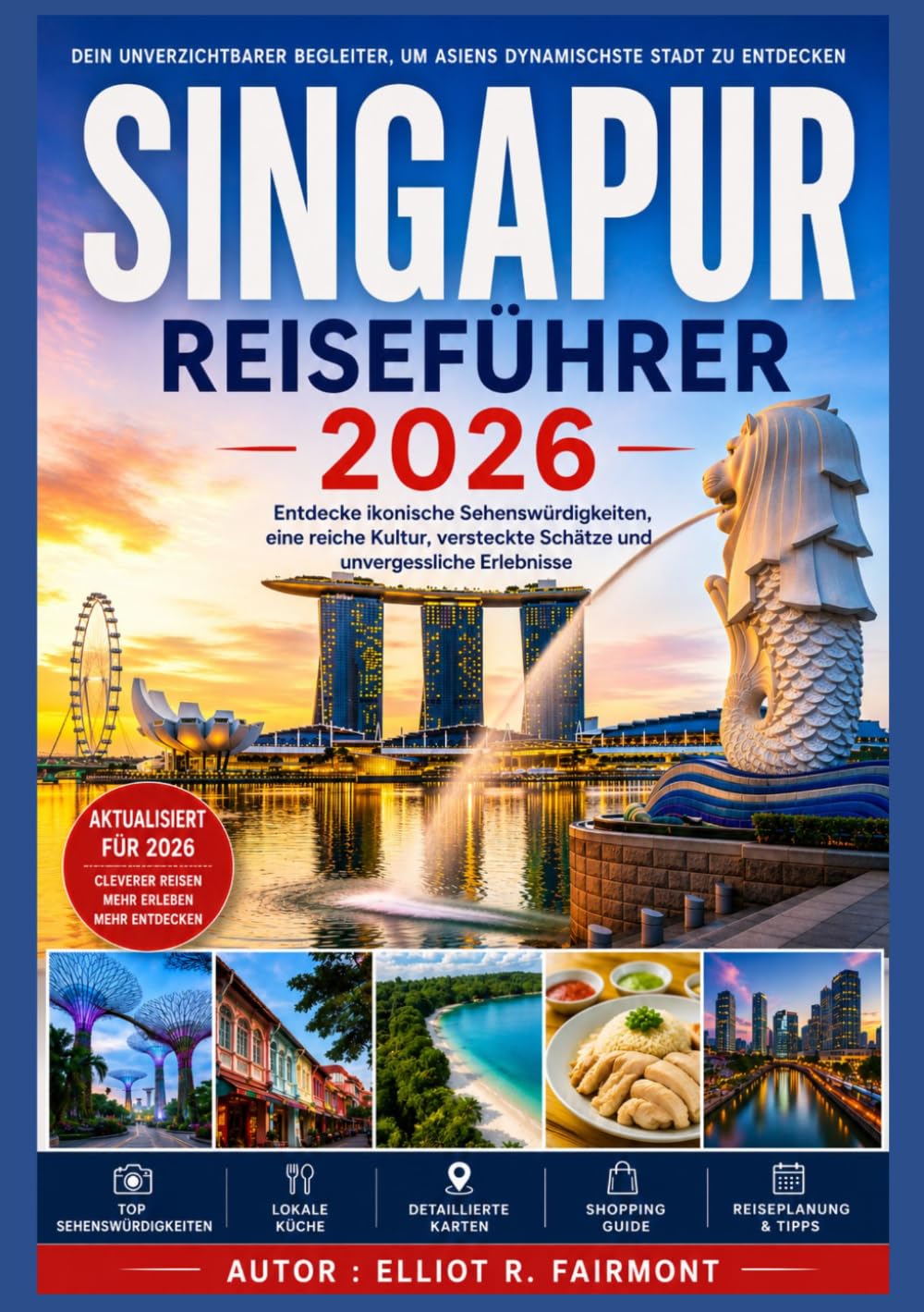 SINGAPUR REISEFÜHRER 2026: Was Sie vor Ihrem Besuch in Singapur wissen sollten: Geschichte, Stadtteile, Transport, Essen und wichtige Tipps (Elliot R. Fairmonts Global Explorer-Serie)