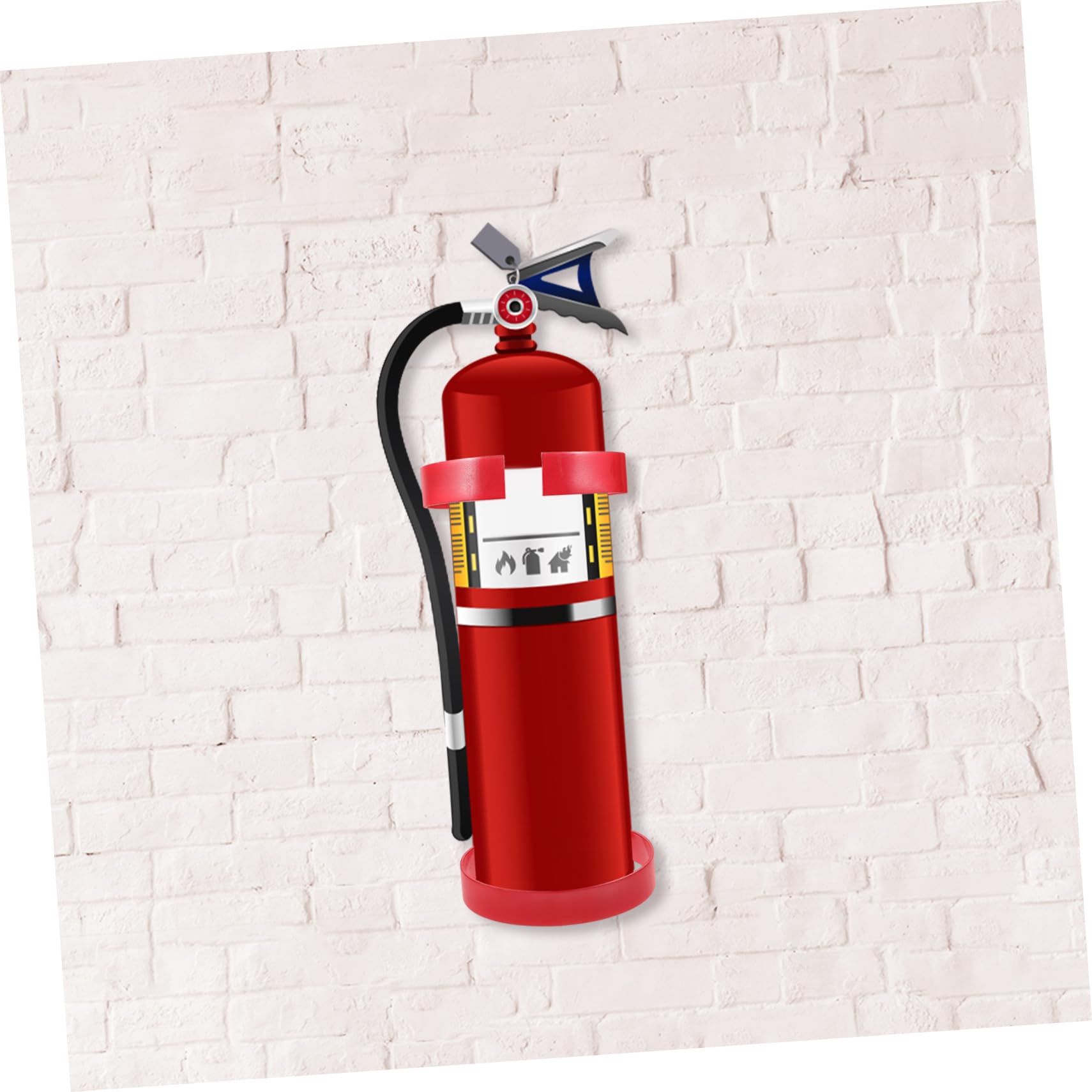 SHINEOFI Soporte Metálico Soporte de Hierro Resistente para Extintor de Incendios de 5-6kg y Fácil de Usar para Montaje Seguro para Coches y Barcos