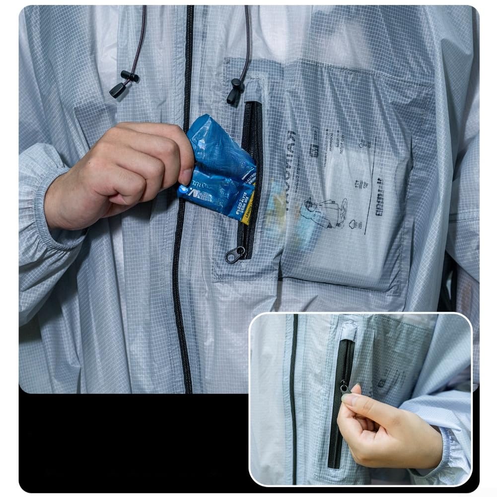 Chubasquero Impermeable PU5000 Nylon 15D Silicona