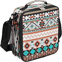 Vista 23 de Lonchera Flamingo para niños, bolsa de almuerzo aislada con piña para niñas y niños, bolsa de preparación de comidas congelable con correa