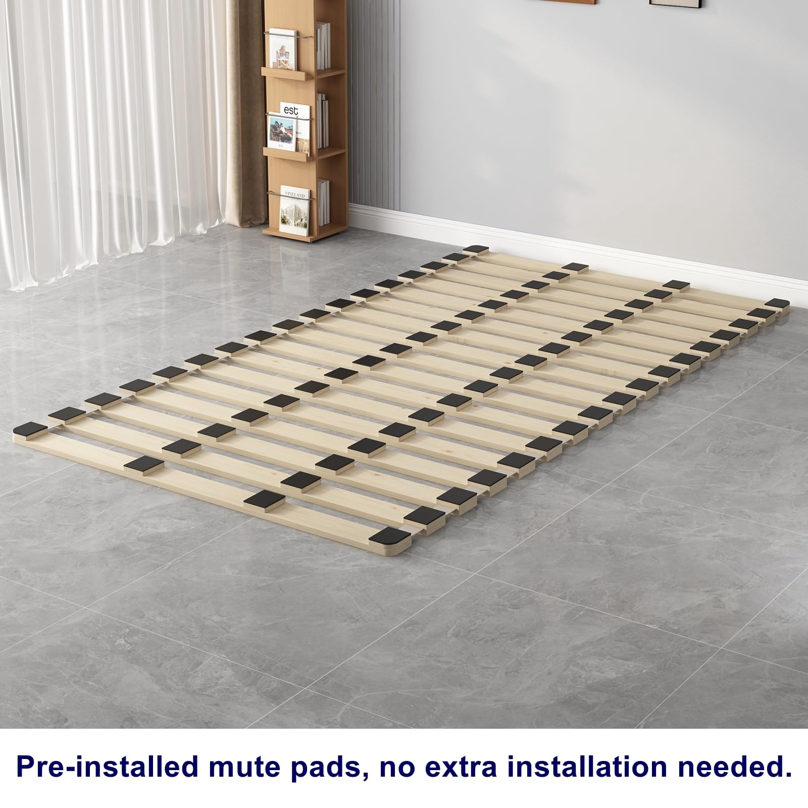 Amazon.com: LOBOTOU Floor Bed Frame Japanese Futon Tatami Mat