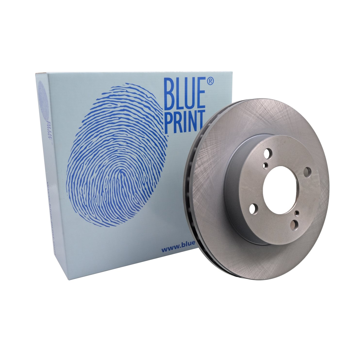 2x Brake Discs Pair Vented Front 231mm ADK84348 Blue Print Set 5531184M00 New