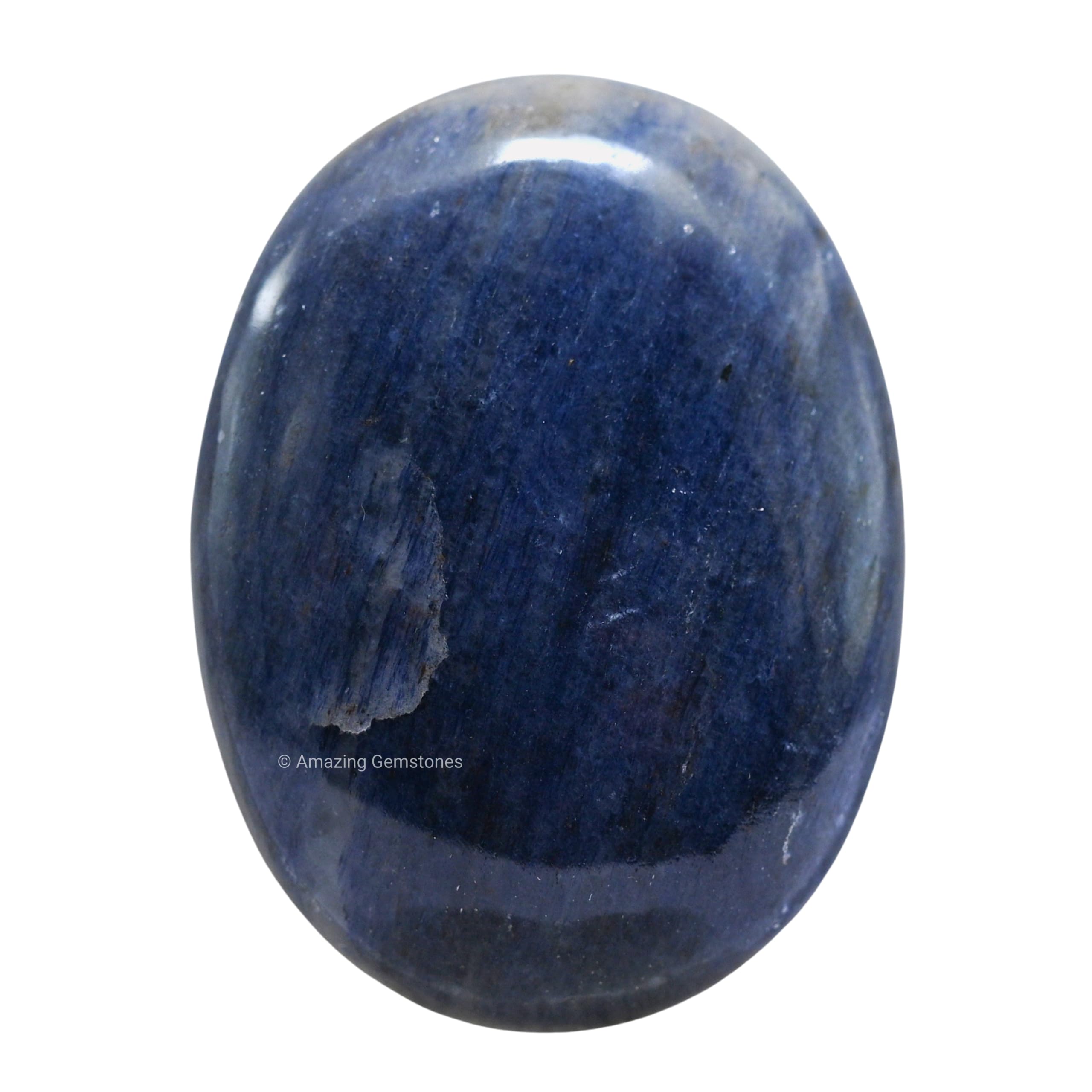 Amazing Gemstone Blue Aventurine Crystals and Healing Stones - Large Palm Stone Crystals Piedra - Crystal for Good Luck, Positive Energy, Meditation - Unique Stocking Stuffers and Gifts for Women, Men