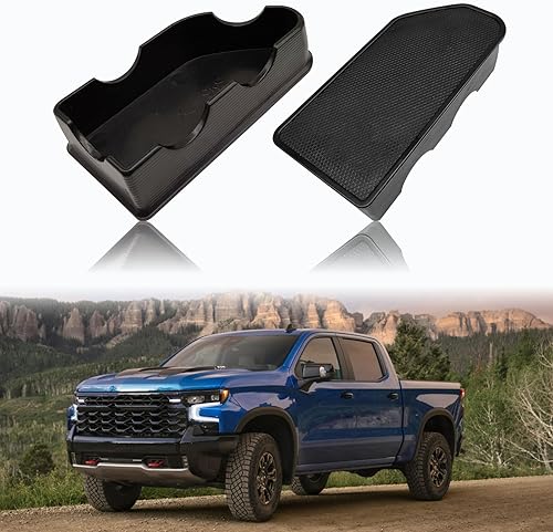 2 fundas de bolsillo para riel de cama compatibles con GMC Sierra 1500Chevy Silverado 1500 2019-2023 2024 y SilveradoSierra 25003500HD 2020-2024