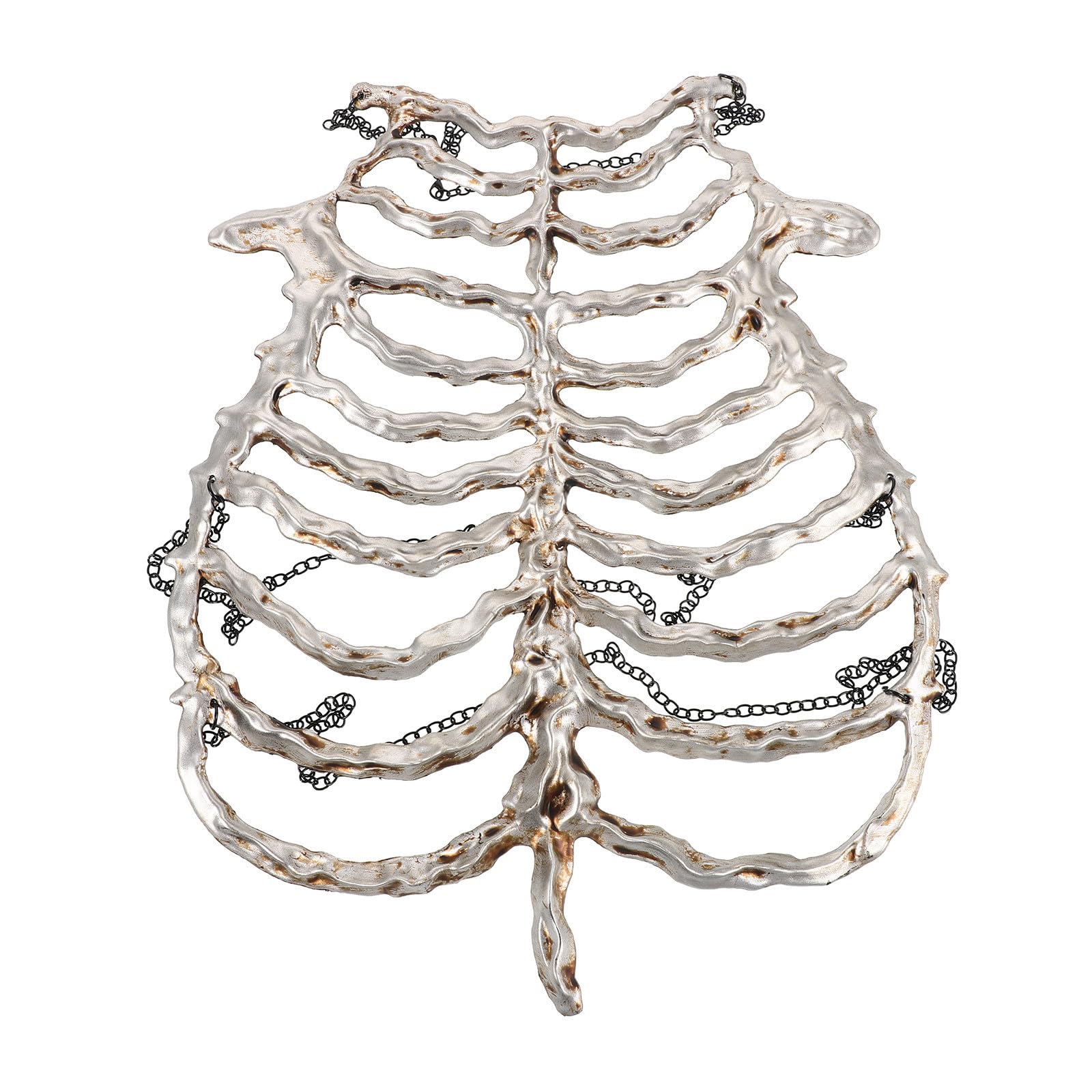 STOBAZA Halloween Skeleton Rib Cage Armor Plastic Costume Accessory