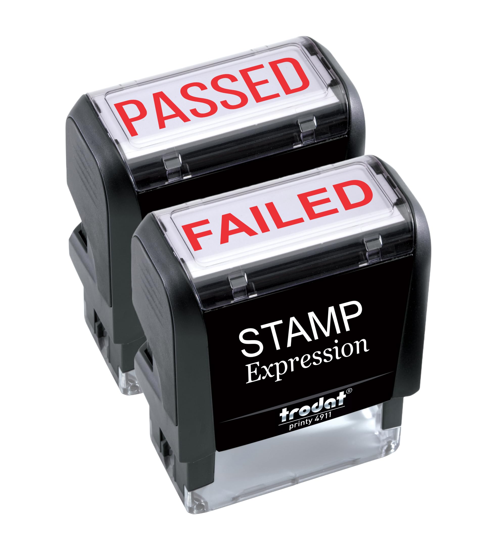 Amazon.com : StampExpression - Passed and Failed (Set of 2