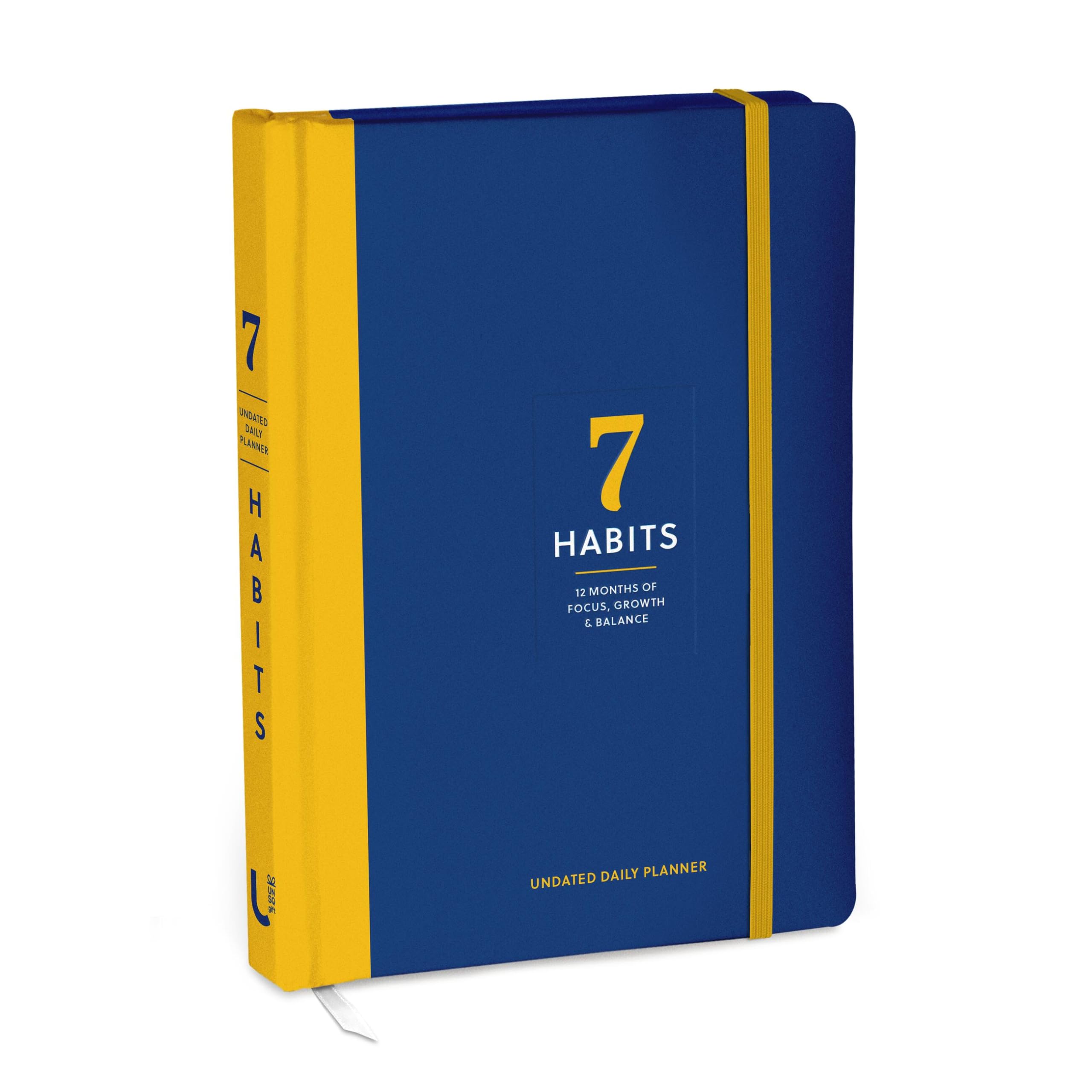 The 7 Habits Daily Planner: An Undated 12-Month Planner for Focus, Growth, and Balance