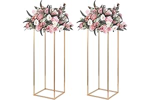 Grand Gold Stand Wedding Centerpieces