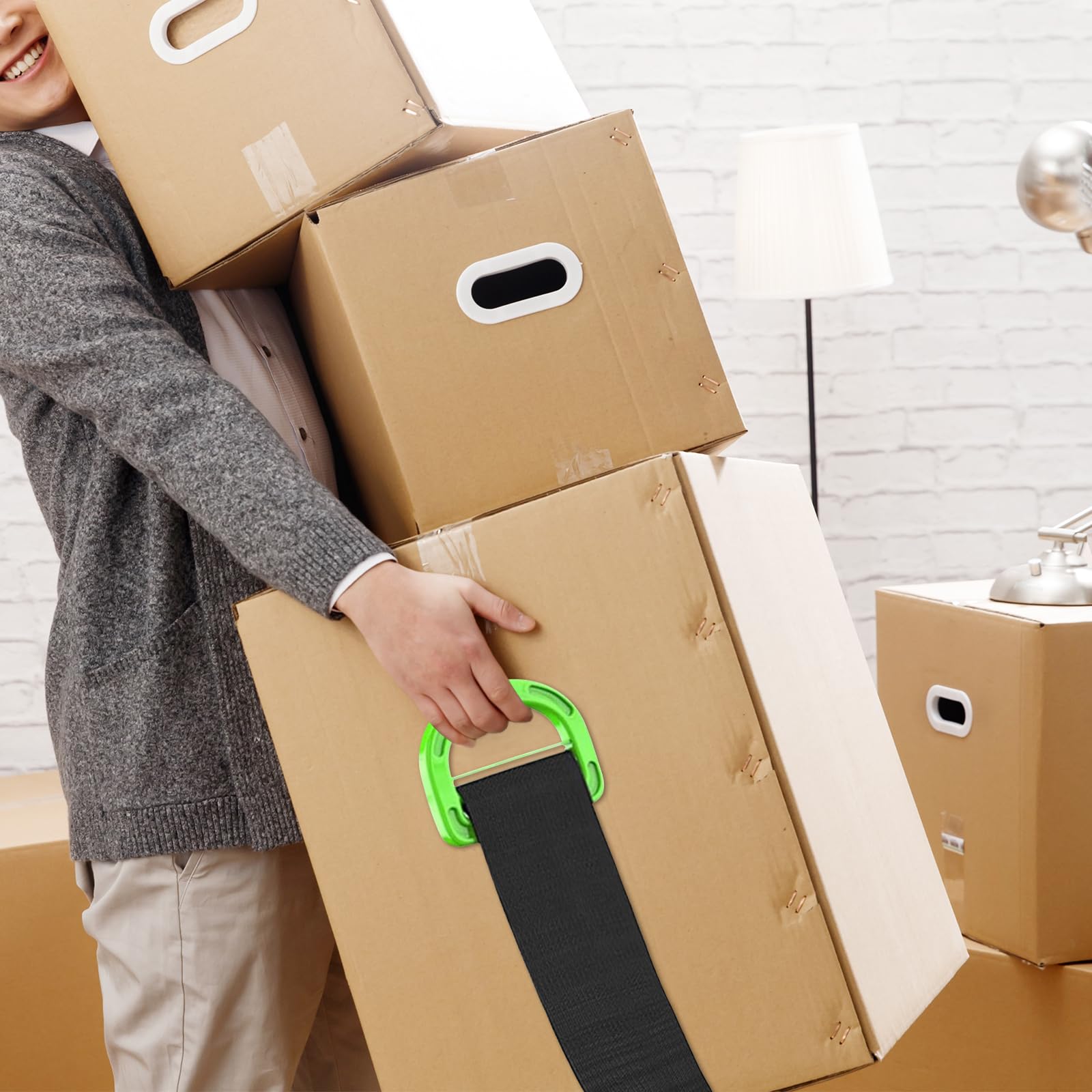 Pflanzengurt Mit Kantenhaken - Praktischer Hebegurt Für Schwere Blumentöpfe