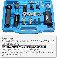Vista 3 de T10133 Juego de Extractor de Inyector de Combustible DPTOOL Kit de Instalación de Sello de Inyector Herramienta de Servicio Compatible con Audi VW