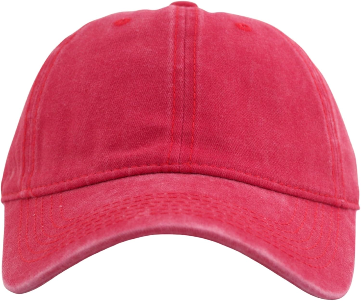 Vintage Washed Cotton Plain Baseball Caps Adjustable Unstructured Soft Blank Casual Dad Ball Hats for Men Women - Image 2