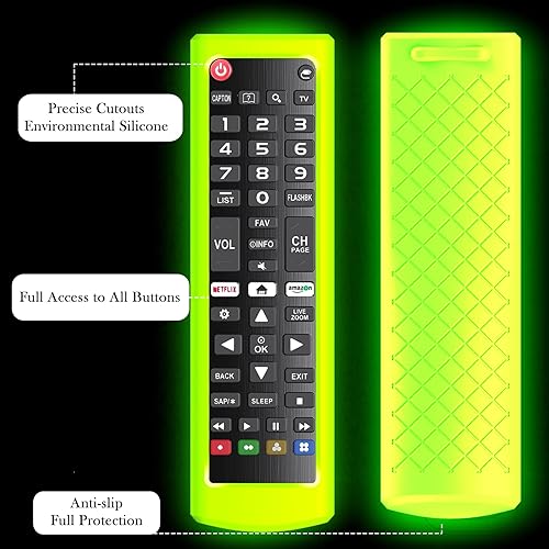 Miniatura 4 de Funda para Mandos a Distancia de LG TV, Funda de Reemplazo para Mando a Distancia de LG Smart TV AKB75095307 AKB75375604 AKB74915305 Original, Funda