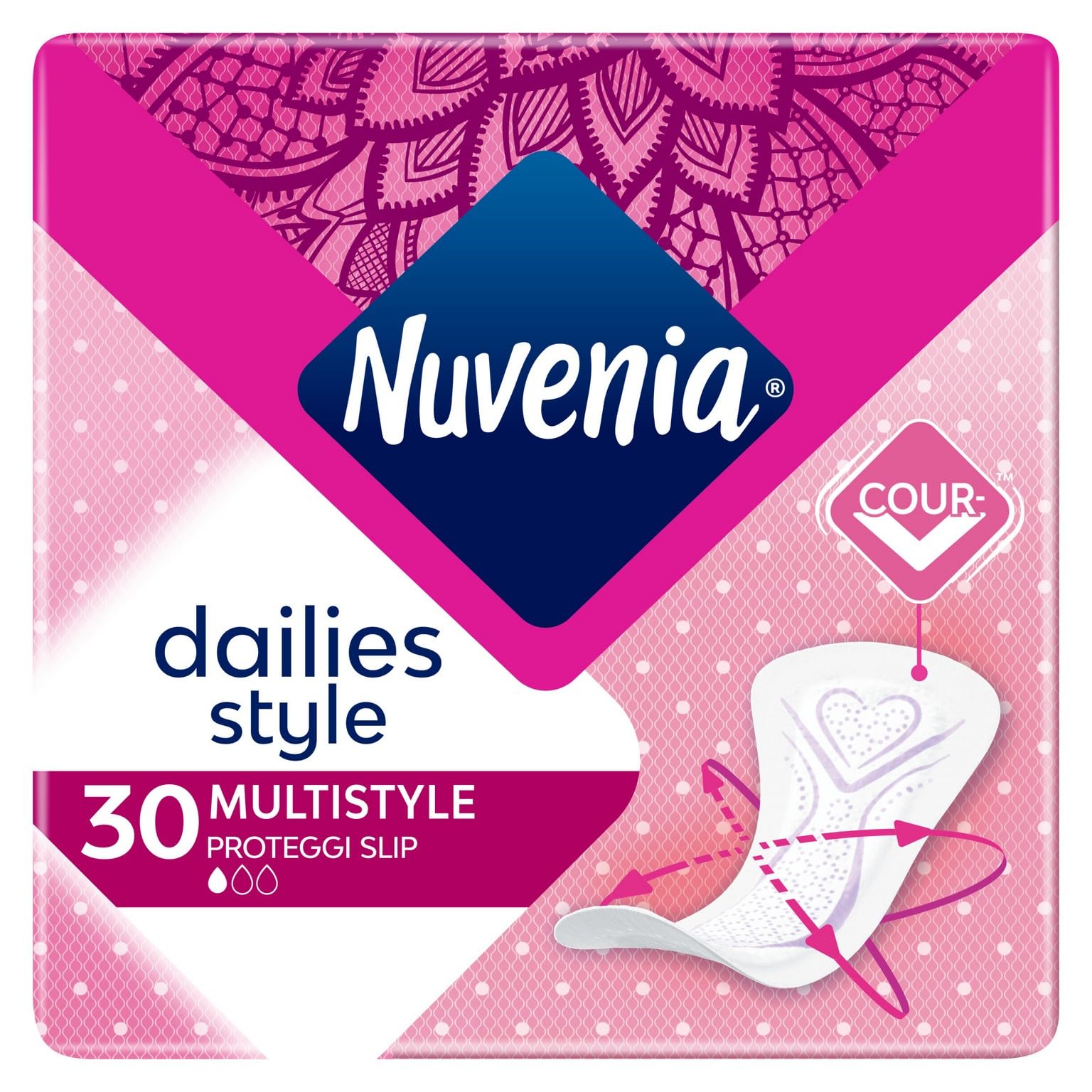  Nuvenia Slip Protectors Multistyle - Max Protezione e Edges Flessibili - Pack of 30
| Nuvenia Slip Protectors Daily Fre