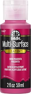 FolkArt Multi-Surface Paint in Assorted Colors (2 oz), 2898, Magenta