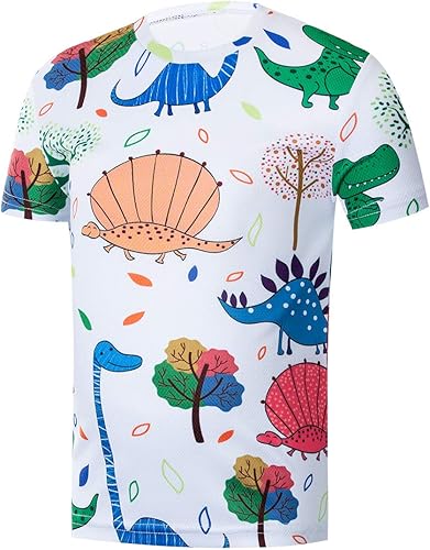 Ciclismo Jersey Niños,Bicicleta Manga Corta Para Niñas Niños Camiseta Transpirable