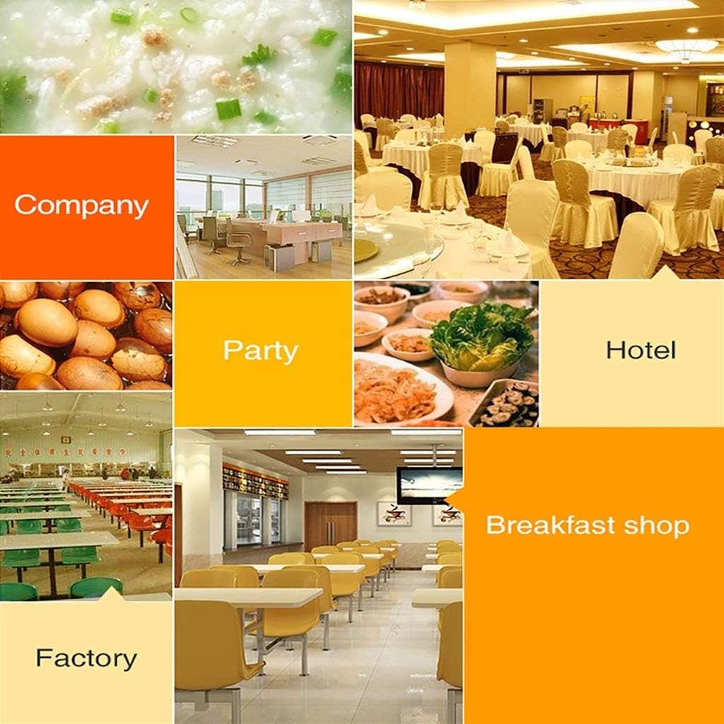 zsh Rice Cooker, (8-45L) Large Capacity ，Canteen Restaurant Commercial/Home Old-Fashioned Large Rice Cooker, for 8-60 People (Size : 8L-1300W)