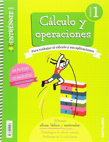 Entrénate. Cuaderno Cálculo 1 Primaria