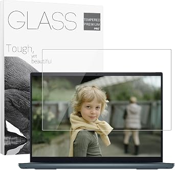 11.6 inch Laptop Screen Protector Tempered Glass Compatible with HP/Dell/Acer/ASUS/Samsung/Lenovo/Toshiba Laptops, 11.6" 169 Aspect Ratio Screen Bubble Free Anti Scratch Ultra Clear Anti Fingerprint