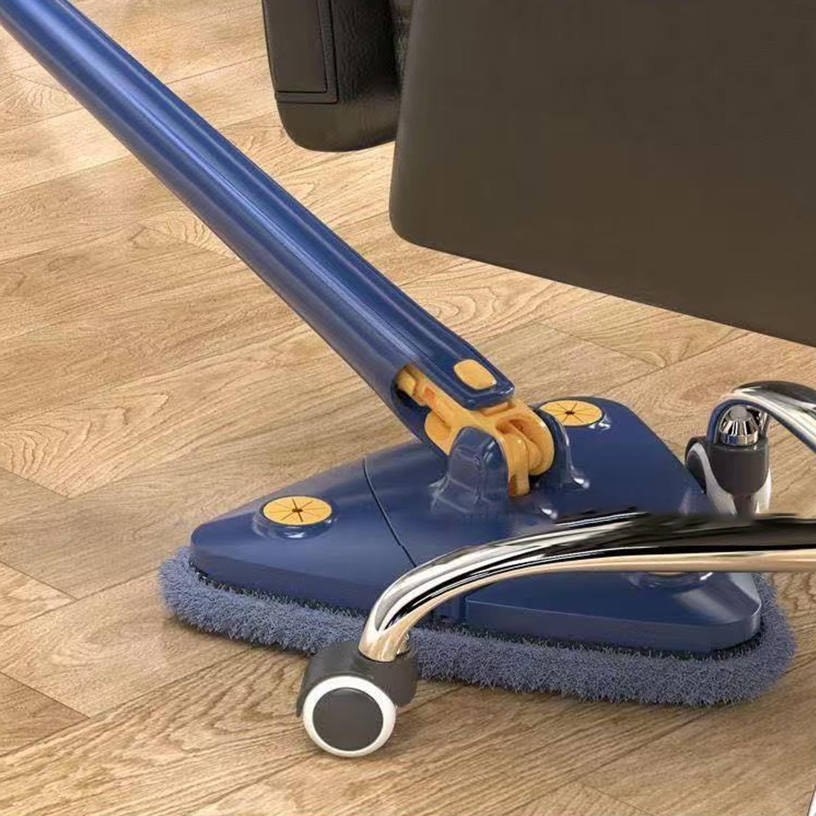 Mop Do Ścian Mop z Długim Trzonkiem do Czyszczenia Ścian | Regulowane i Rozsuwane Przyrządy do Sprzątania, do Użytku na Sucho i Mokro Ścierka Do Okien Podłóg Szczelin I Sufitów