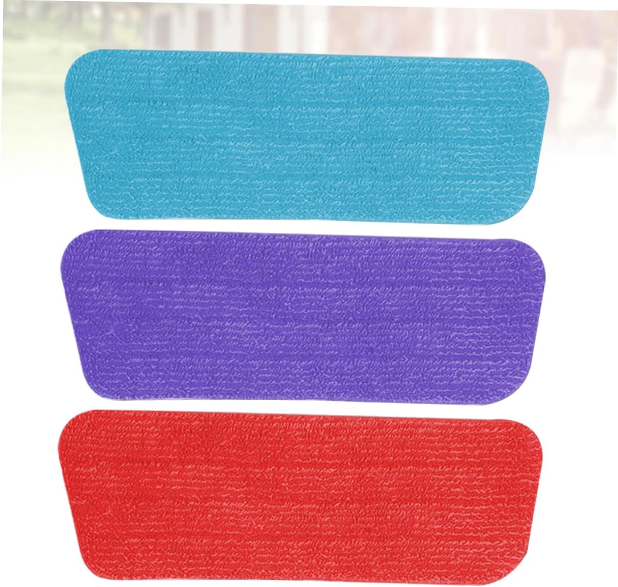 3Pcs Fiber Cloth Mop Head Replacement Pads for Dust and PET Hair image 4