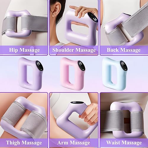 Miniatura 2 de Anillo multifuncional para fascia de cuerpo completo, vibración de tejido profundo, masajeador eléctrico ergonómico fascial, 3 modos  5 niveles