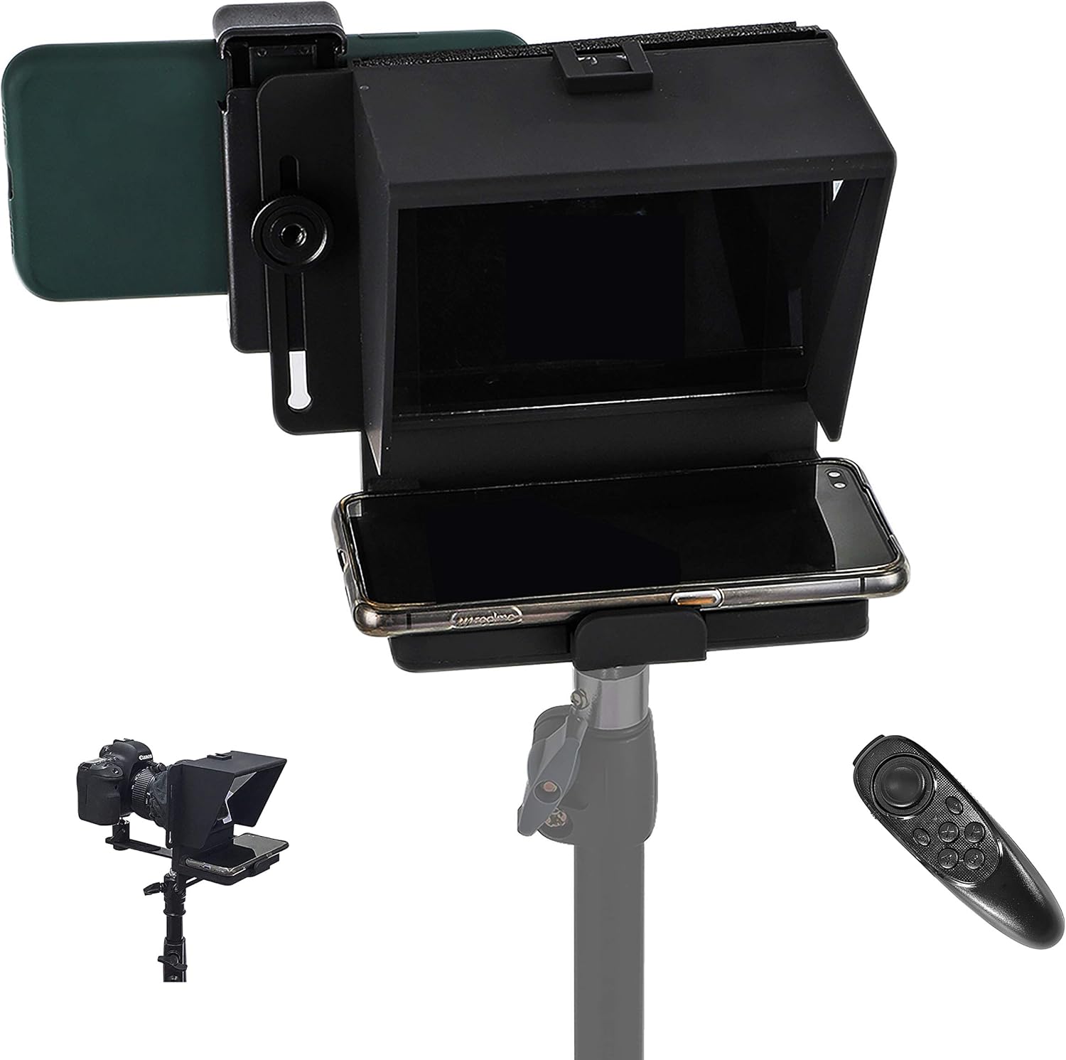 Lіmіtеd Stосk Spolehli Teleprompter TMP Adjustable Smart Phone/DSLR Teleprompter (Teleprompter only)