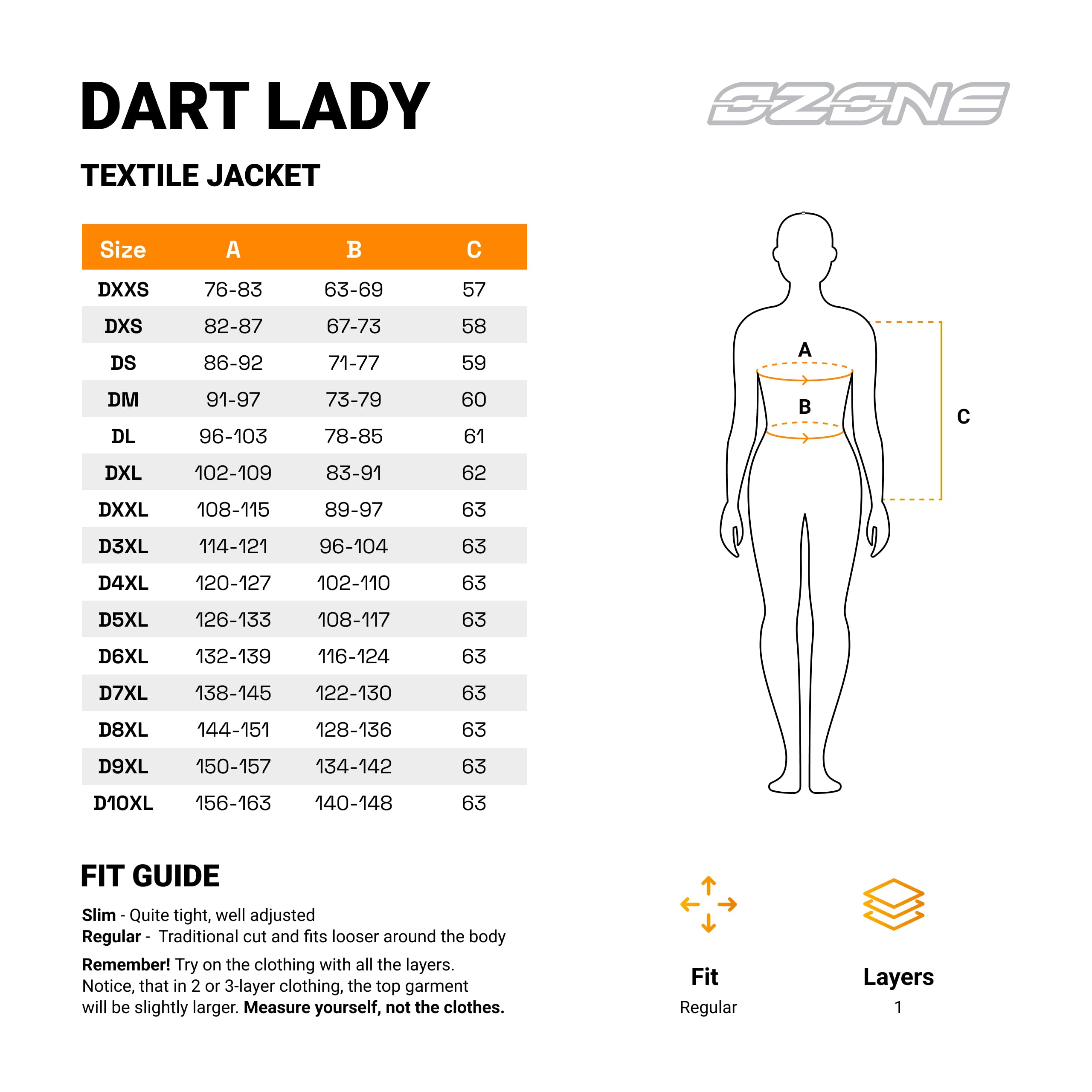 OZONE MOTO Dart Lady Veste de Moto Femme | Textile | Protecteurs Coudes et Épaules | Panneaux de Ventilation en Maille | Éléments Réfléchissants | Tailles jusqu'à 10XL