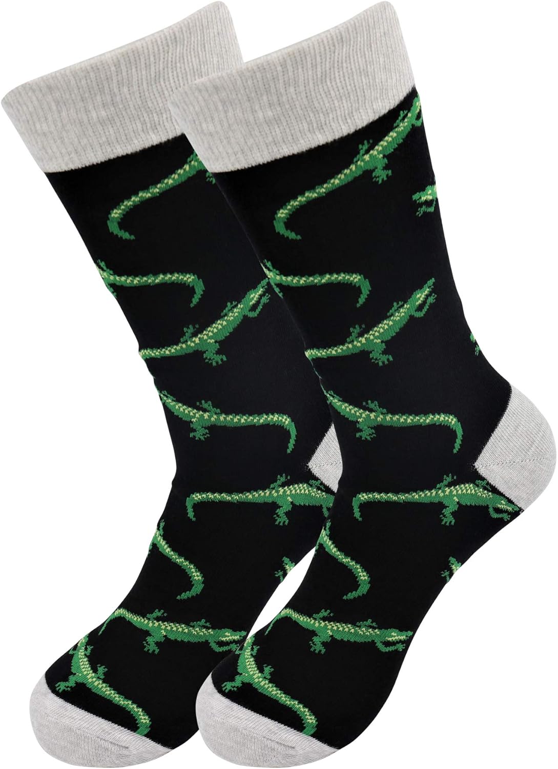 Real Sic Fun Socks for Men and Women - Cozy Cotton Dress Socks with Colorful Designs - Cool, Casual, Pet Patterned