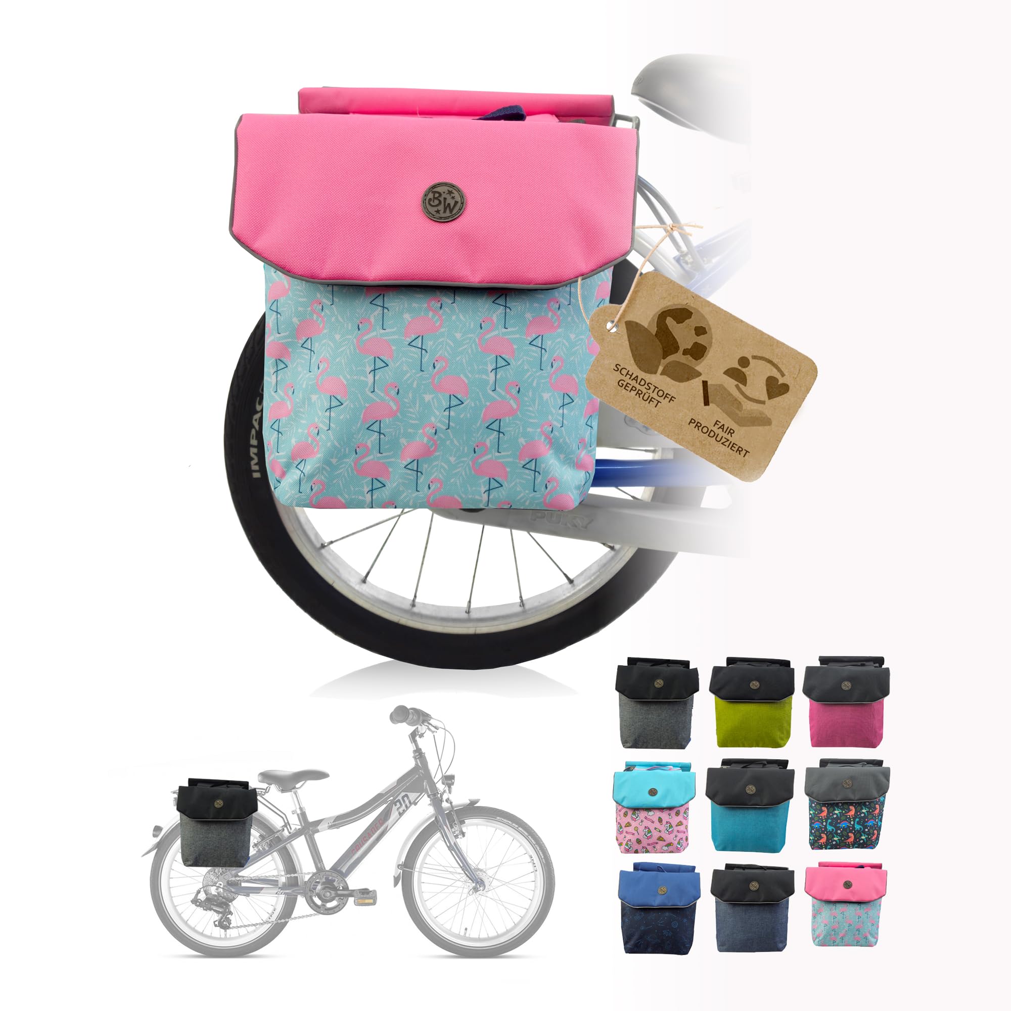 Gepäcktasche für Fahrrad, Fahrradtasche, 18-24 Zoll (M2) Modell 25)