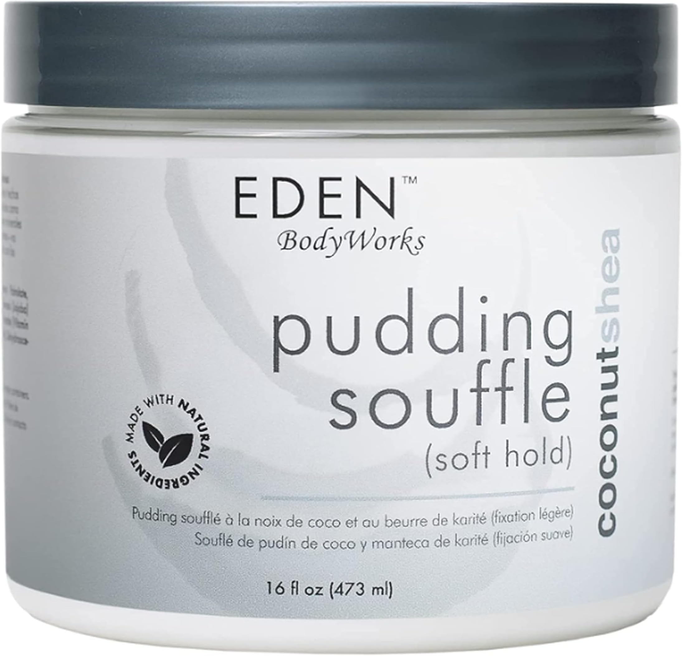 EDEN BodyWorks Coconut Shea Pudding Souffle, 16oz