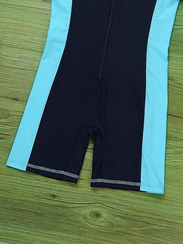 Miniatura 5 de Traje de baño de una pieza para niños y niñas, traje de baño deportivo acuático, protección solar UPF 50+