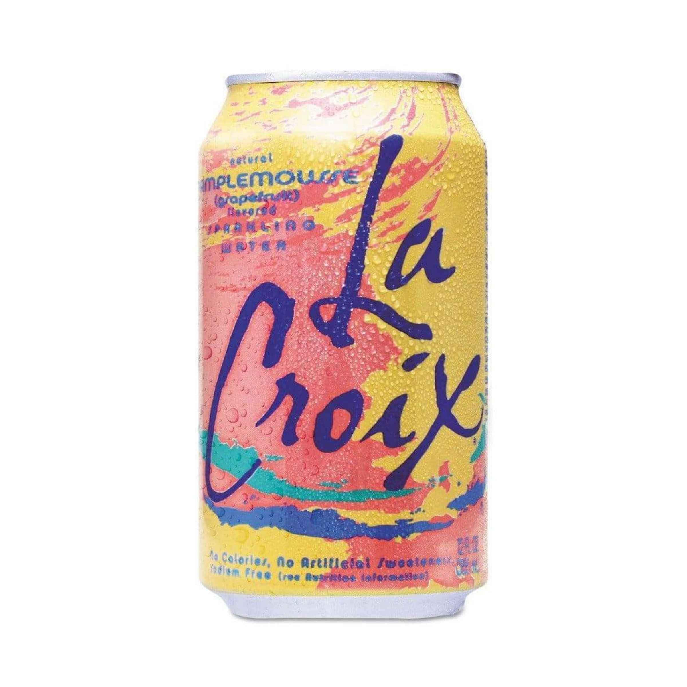 Sparkling Water Pamplemousse (Grapefruit) 355 ml, No Fat, Naturally Essenced, No Sodium