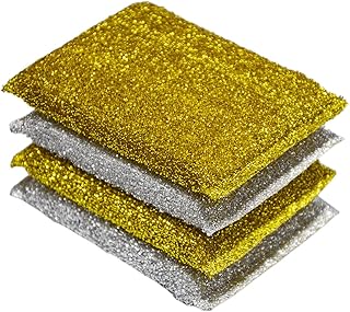 Cabilock Dish Cloths 24pcs Kichen Cleaning Sponge Metal Steel Wool Mother Dish Cloth