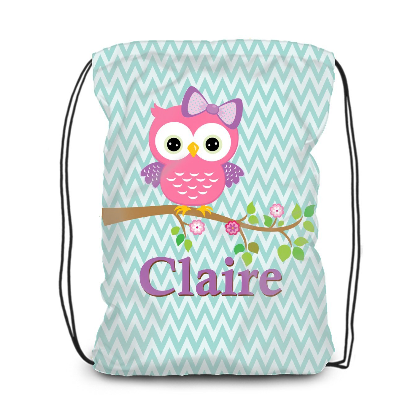 pink owl backpack