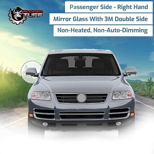 Miniatura 7 de exactafit 8922R - Espejo retrovisor lateral para pasajero, repuesto derecho compatible con Volkswagen Touareg 2004-2006