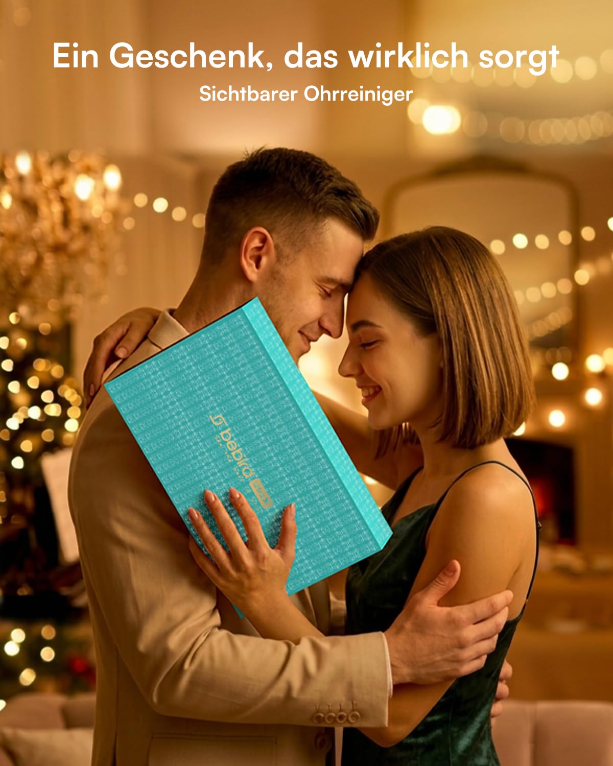 BEBIRD EarSight Ultra X 5G Ohrenreiniger & Pflegegerät mit flexibler Kamera, HD Ohrenschmalz Entferner Set mit 50+ Zubehör, zur sicheren Reinigung für Zuhause-Tiffany-Blau