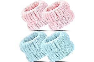 Wristbands for Washing Face, 4Pcs Spa Face Washing Wristbands