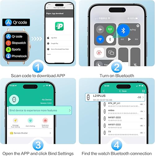 Miniatura 7 de Reloj inteligente (respuestahacer llamadas) Bluetooth con monitor de actividad física con frecuencia cardíaca, monitor de oxígeno en sangre, monitor