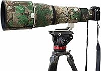 Vista 1 de ROLANPRO Impermeable Lente Camo Cubierta de lluvia para Sony FE 23.622 in F/4 GM OSS -# 16 Verde JungleB Impermeable