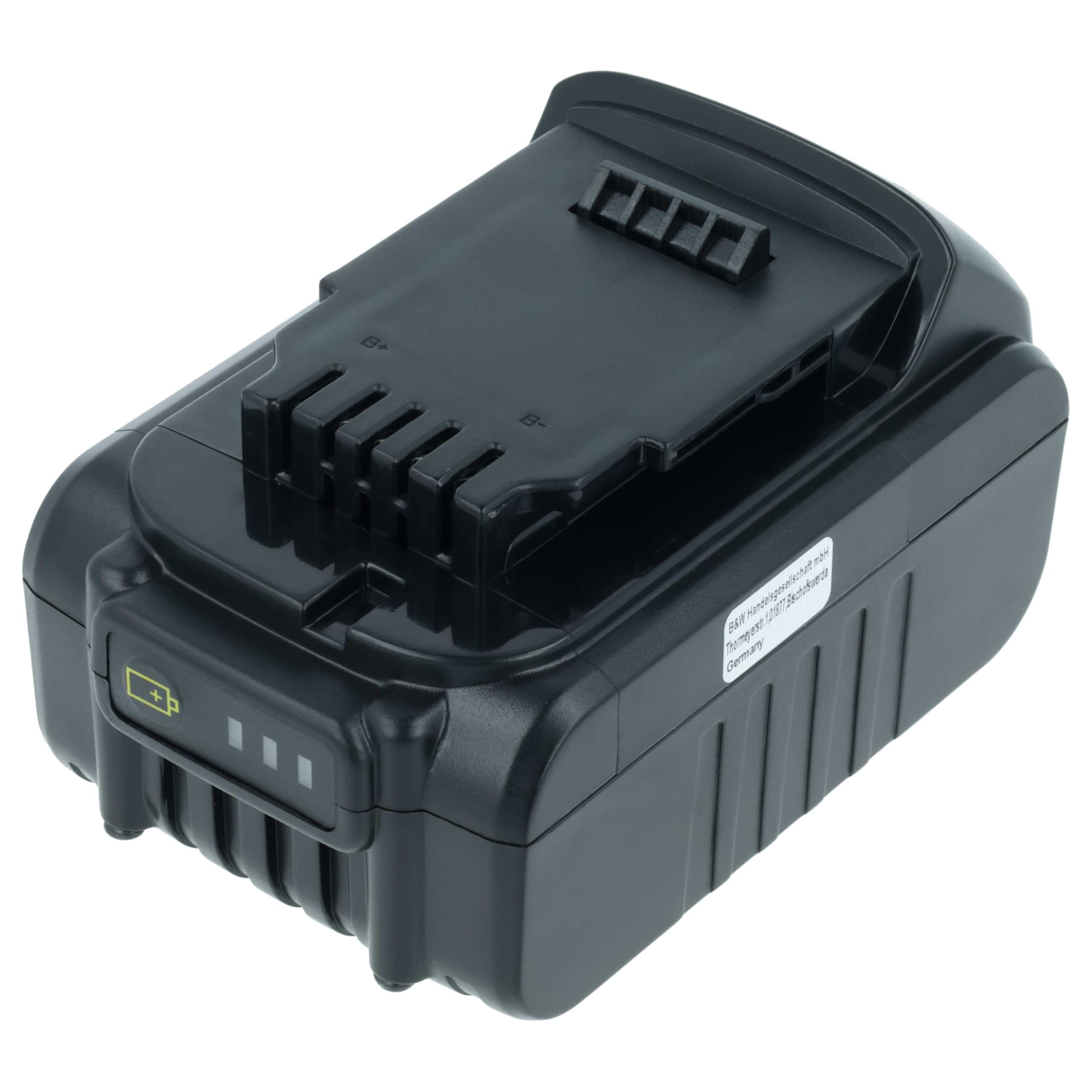 vhbw Bateria zamienna do Dewalt DCB115, DCB118, DCB102, DCB105, DCB107, DCB112 do narzędzi (4000 mAh, litowo-jonowy, 18 V, 18 V / 20 V)