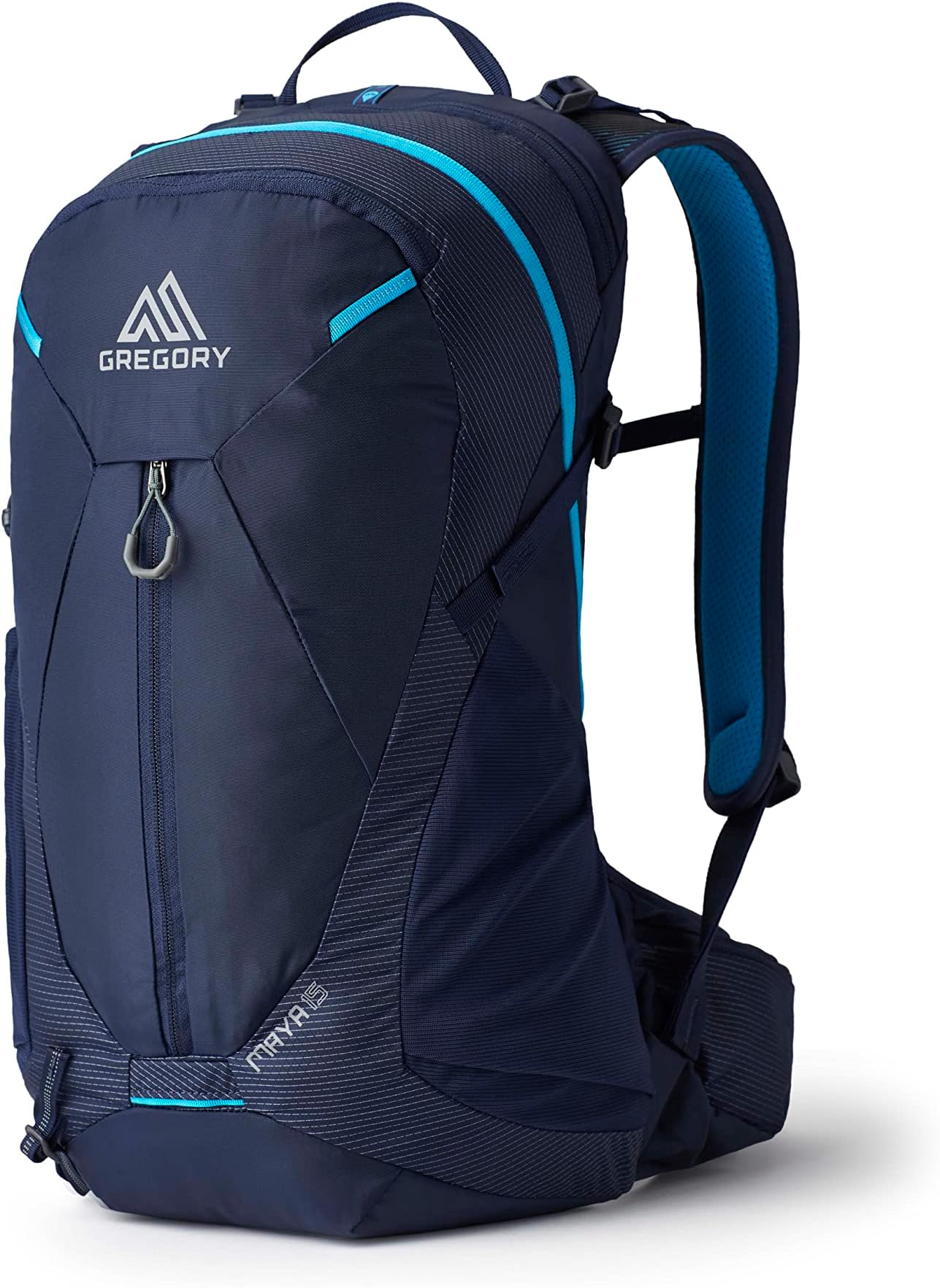 Maya 15L Women's Day Hiking Backpack, Ventilated Backpanel, Built-In Hydration Attachment for Water Bladder (Reservoir Not Included), One Size Fits All, Storm Blue