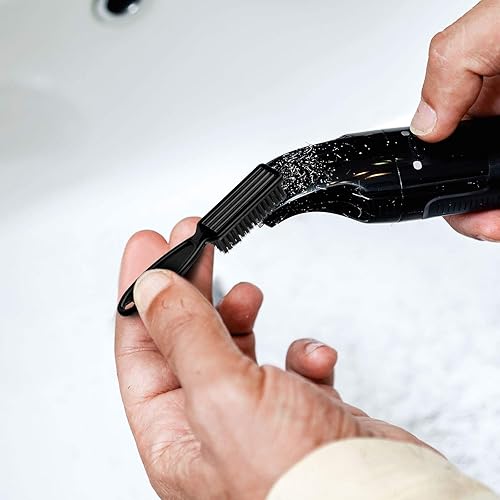 Miniatura 5 de Patelai 2 cepillos de limpieza de cuchilla de peluquero para limpieza de cortaúñas, cepillo de peinado para descoloridos, cónicas, salón de manicura