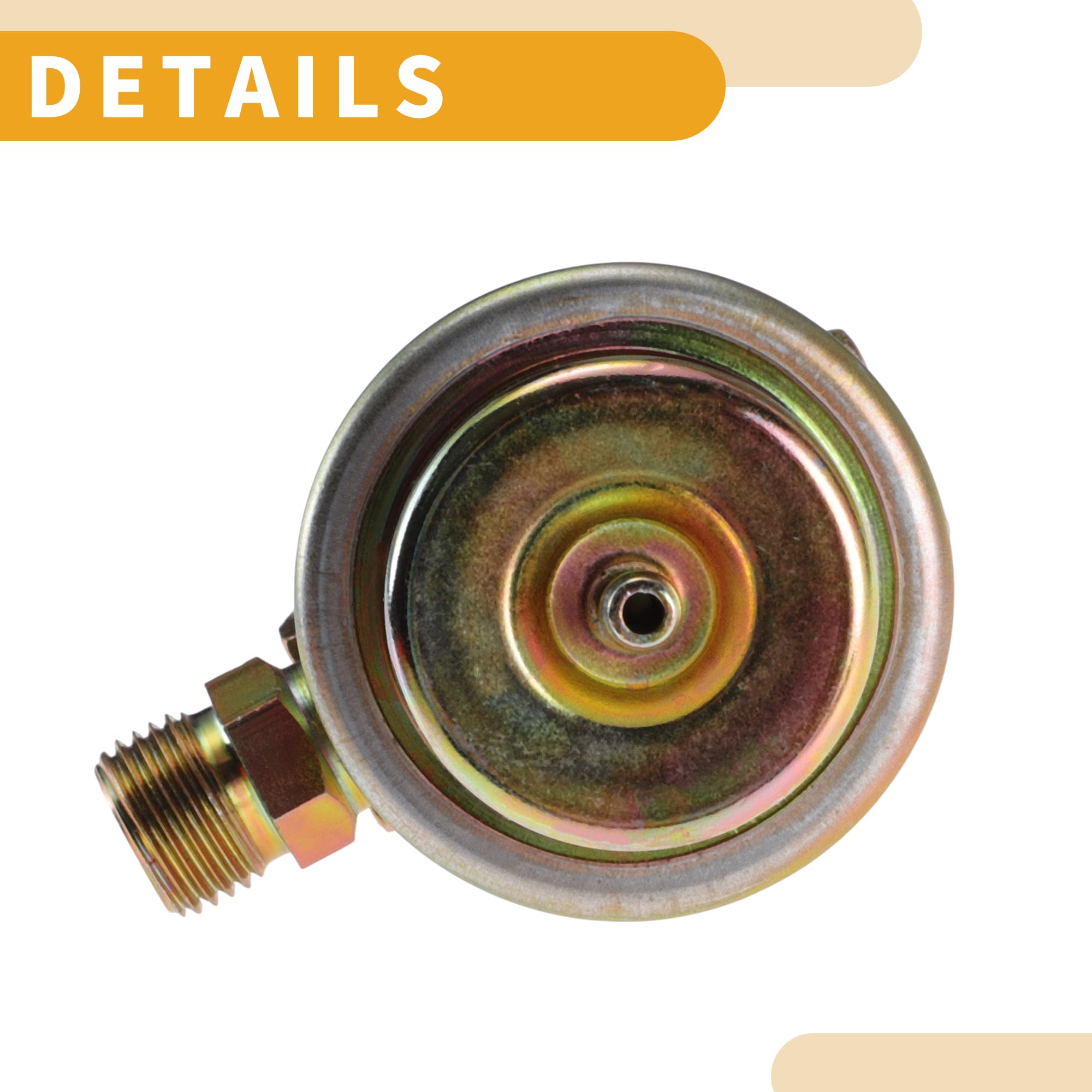 Regulador De Presión De Combustible Regulador De Inyección De Combustible para Automóvil Número 0280160256 para Volvo S90 1998 Metal 20-70 PSI Resistente A La Corrosión 1 Pieza