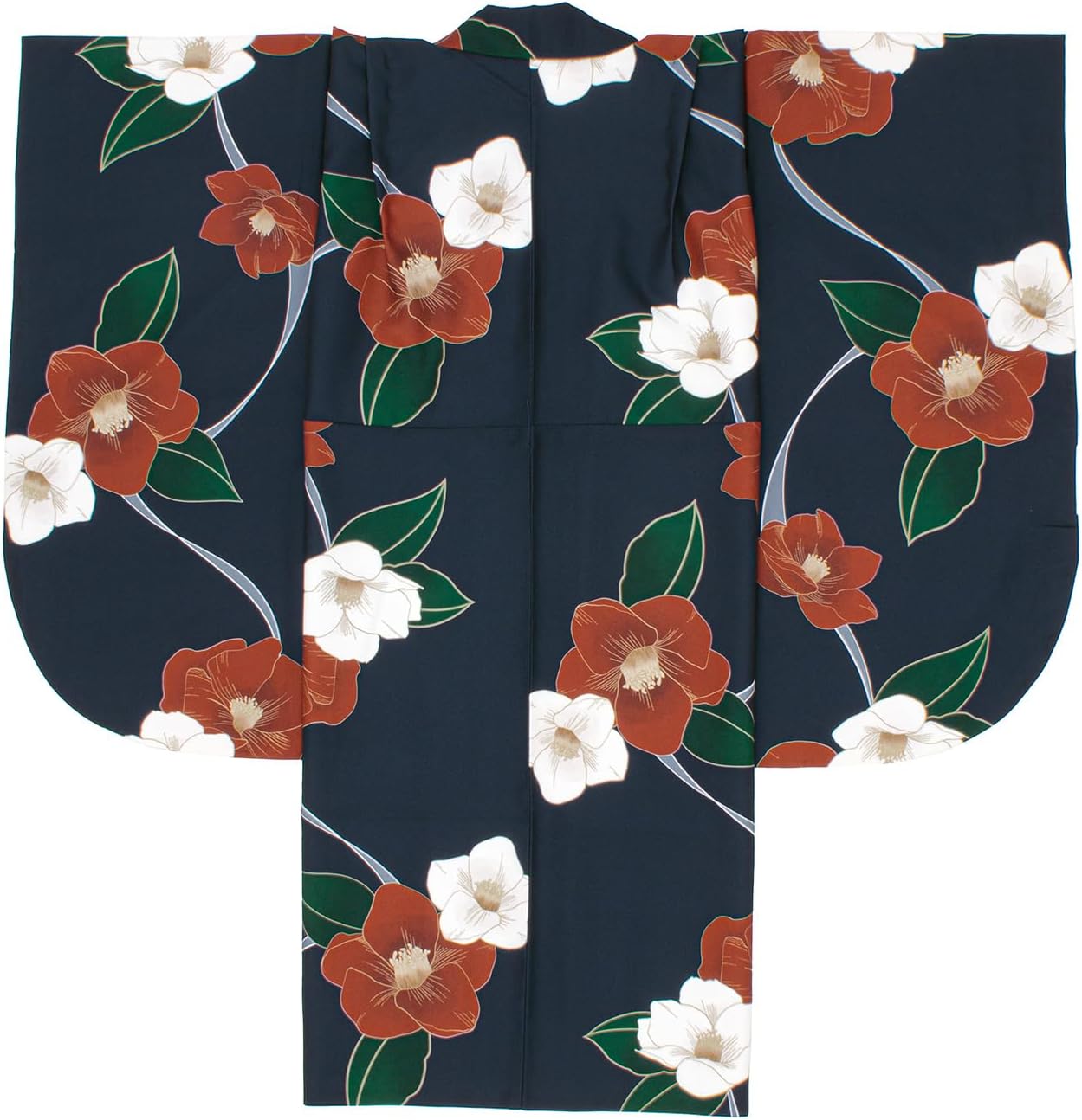 新品正絹黒留袖 駒刺繍 風景花文 金彩 ⑤( 訪問着、紬、袋帯なども出品