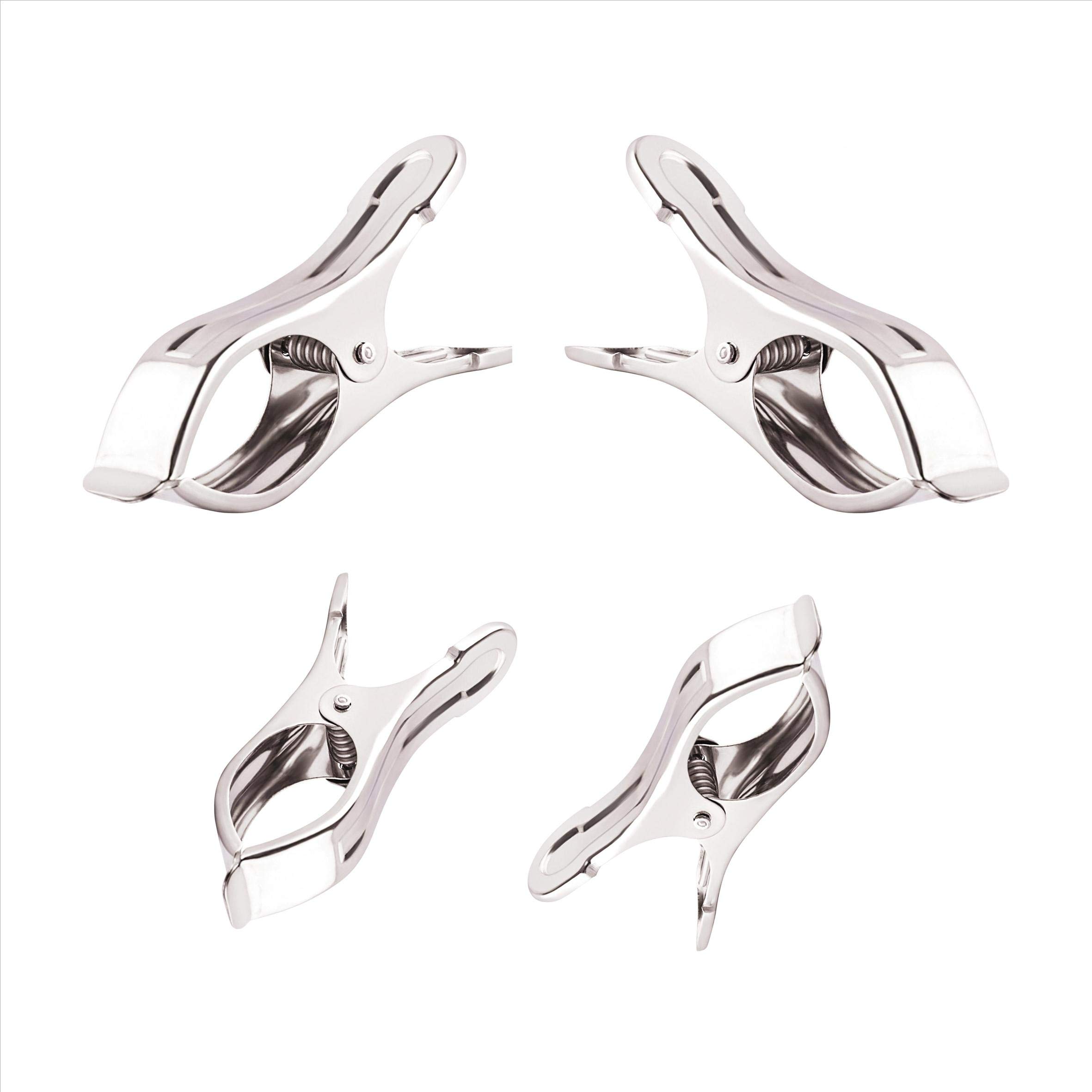 Glorious® Stainless Steel Multipurpose cloth clips (Set of 24)