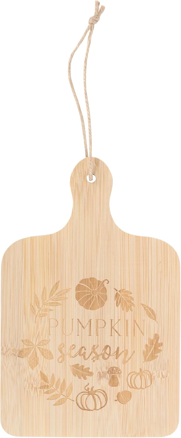 Something Different Pumpkin Season Bamboo Chopping Board (One Size) (Brown)