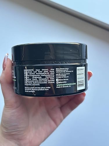 Miniatura 8 de BYROKKO Gel de aloe vera (7.3 fl oz), gel refrescante de rápida absorción después del bronceado, cuidado de la piel hidratante después del sol