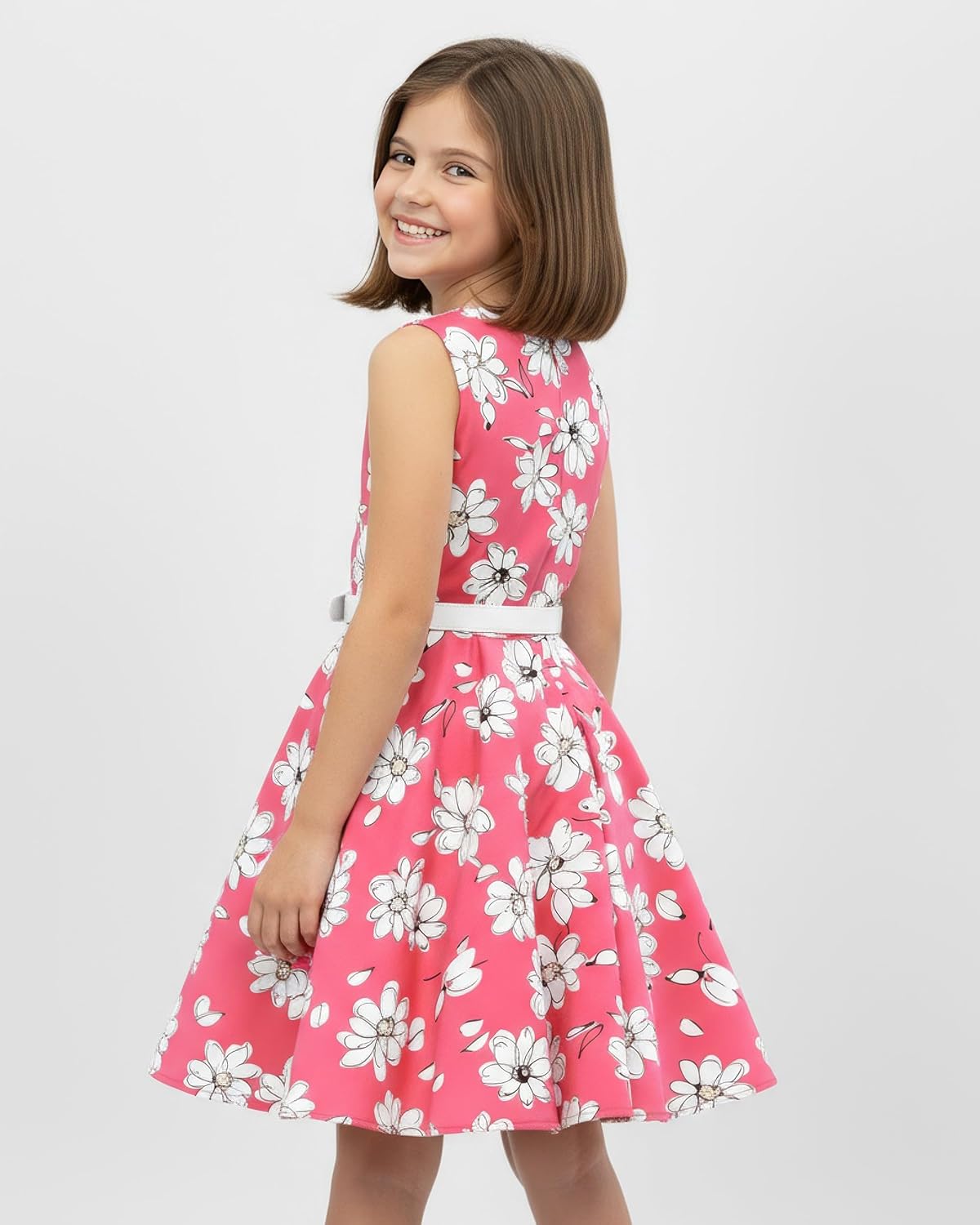 BlackButterfly Kids 'Audrey' Vintage 50's Girls Dress - Image 5