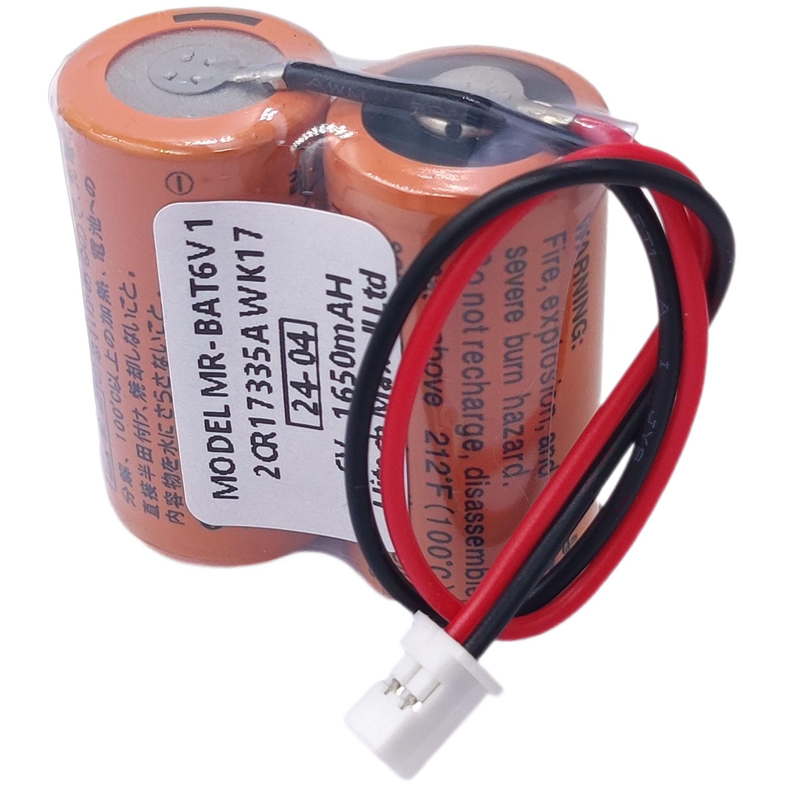 Amazon.com: DCYNXC MR-BAT6V1 2CR17335A WK17 6V 1650mAh Lithium