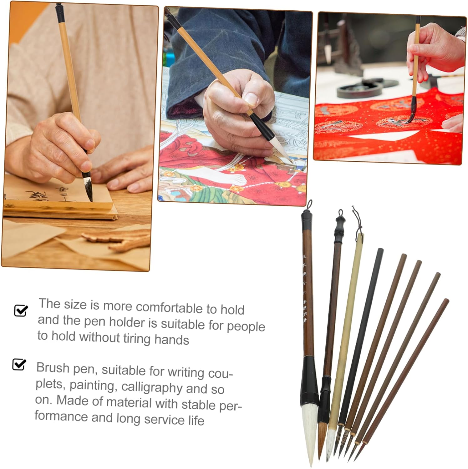 Beginner Calligraphy Brush of Professional Art Brushes Multi-function Watercolor Painting for Lettering Drawing Calligraphy Writing